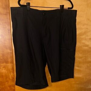 ZeroXposur Black Active Shorts